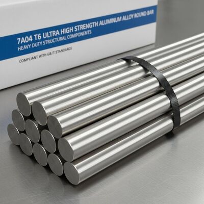 7A04 T6 超高強度アルミニウム合金型丸棒,重用構造部品用 GB/T規格に準拠する