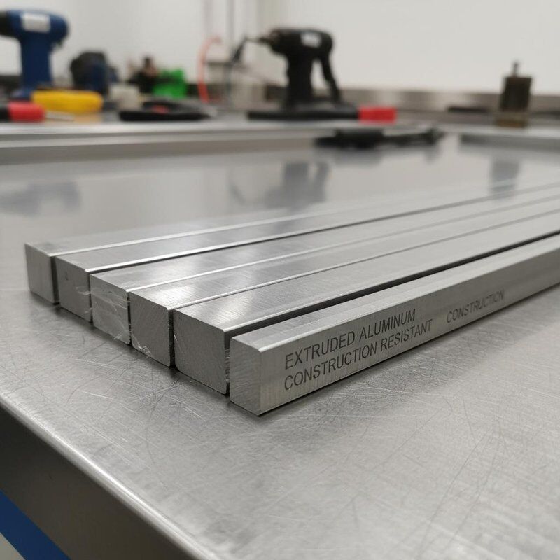 耐腐蝕性のある外押しアルミフラットバー 建設産業用軽量アノード化表面