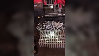 精密アルミ棒CNC加工自動化